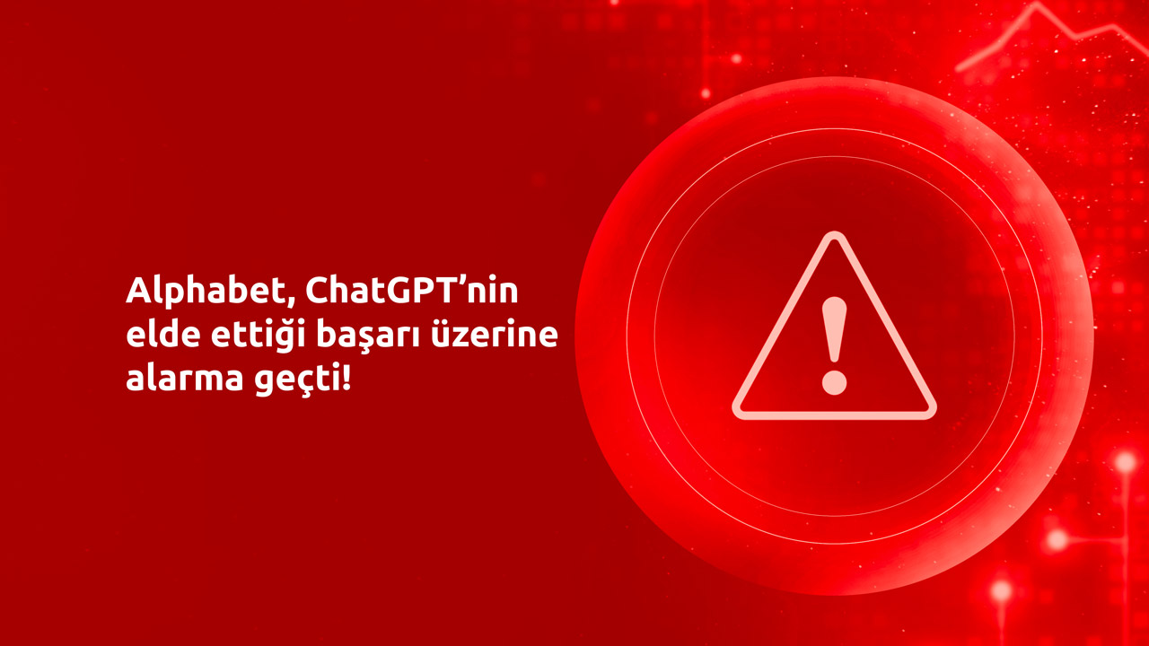 İllüstrasyon kırmızı alarm durumunu temsil eden bir uyarı işaretini gösteriyor.